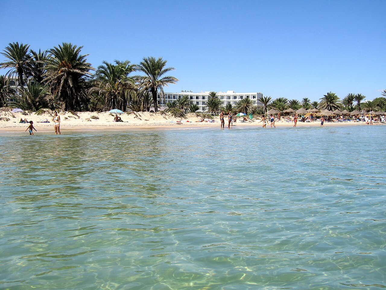 Vista di Sousse sulla costa tunisina
