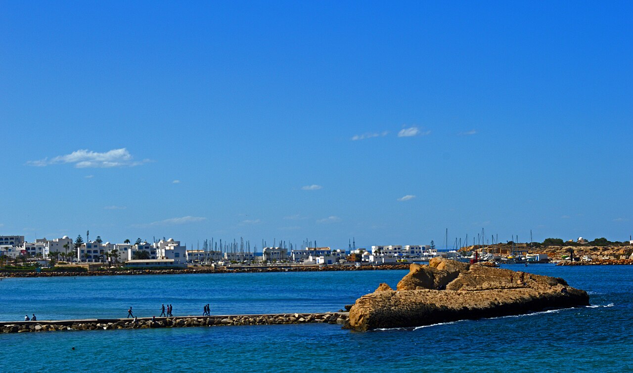 Costa di Monastir in Tunisia